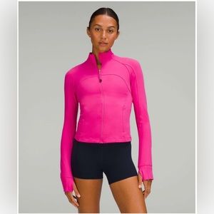 Lululemon Nulu Cropped Define Jacket in Sonic Pink Size 10